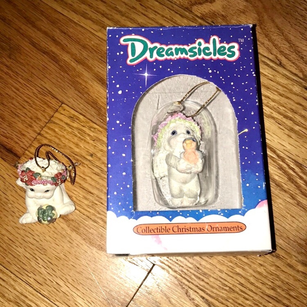 2 DREAMSICLES Ornaments